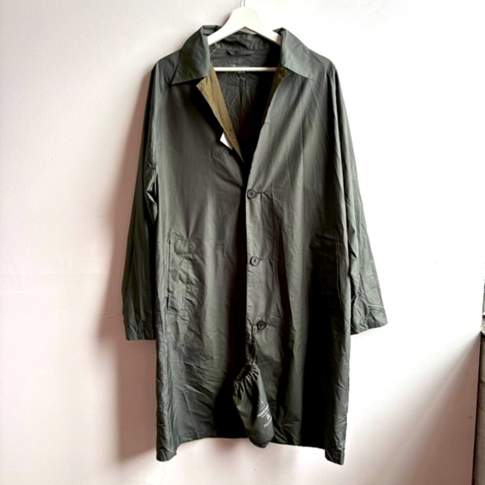 JW Anderson x Uniqlo Men's Pocketable Green Coat